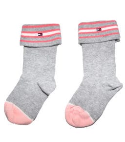 HILFIGER Socken Pink & Grey