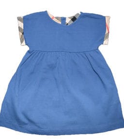 BURBERRY Kleid Blue Classic