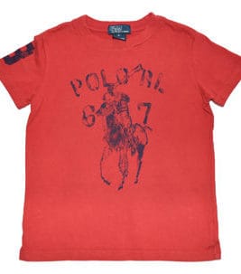 RALPH LAUREN T-Shirt Red P.