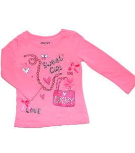 DKNY T-Shirt Pink Sweet Girl