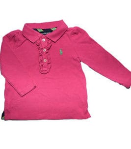 RALPH LAUREN Polo Shirt Pink